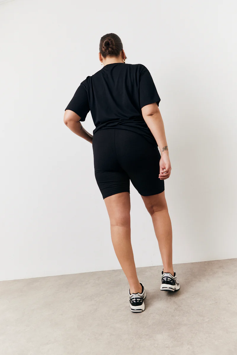 Black 2 Pack Cycling Short - Image 4