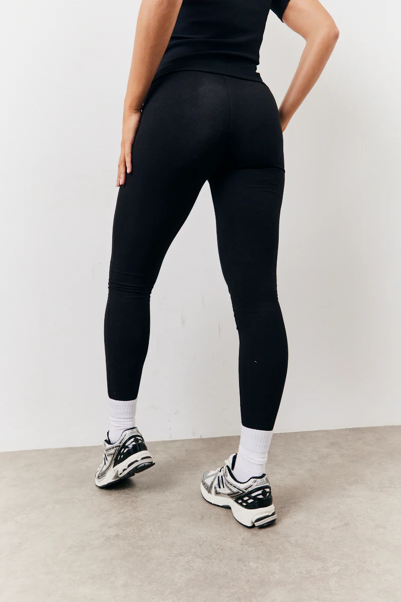Black 2 Pack Jersey Kickflare and Legging - Image 13