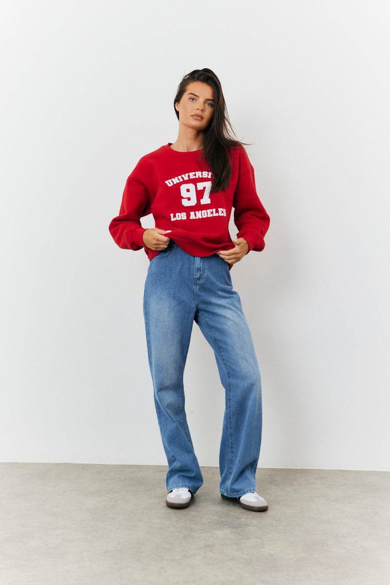 97 Printed Varsity Sweatshirt - Image 2
