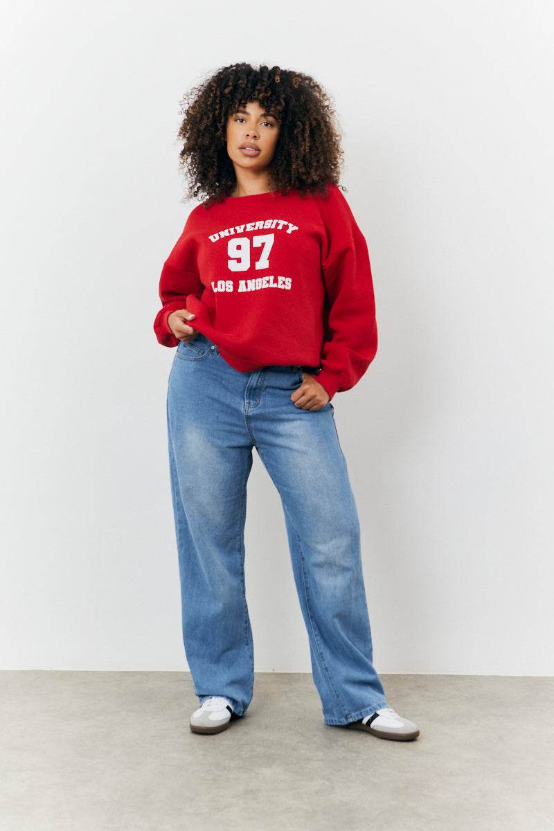 97 Printed Varsity Sweatshirt - Image 6