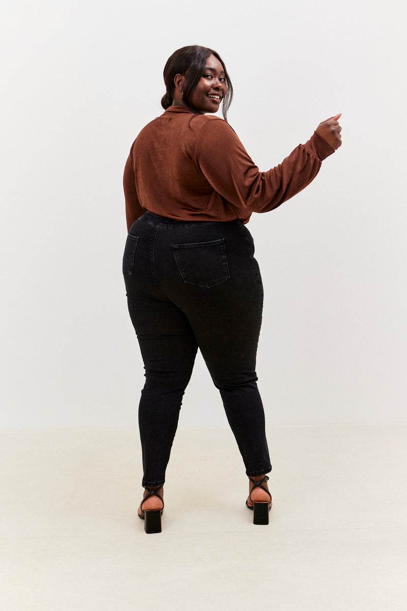 Acetate Slinky Bodysuit - Image 10