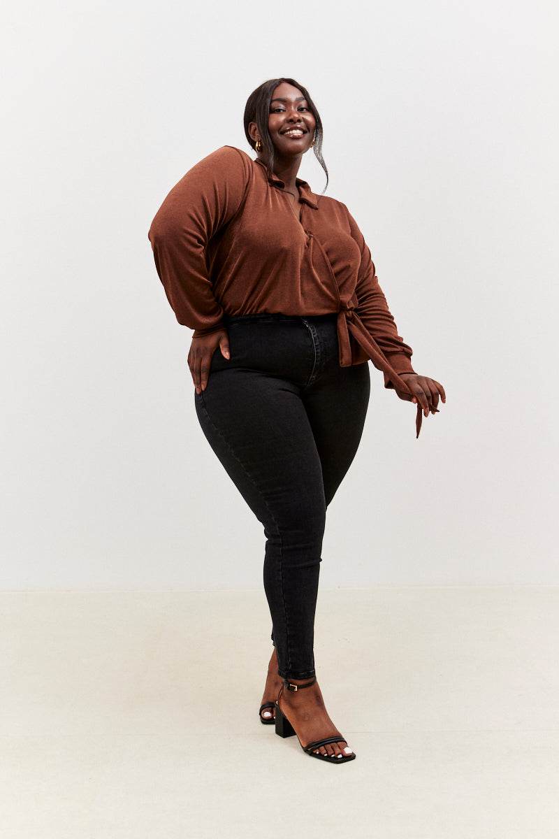 Acetate Slinky Bodysuit - Image 7
