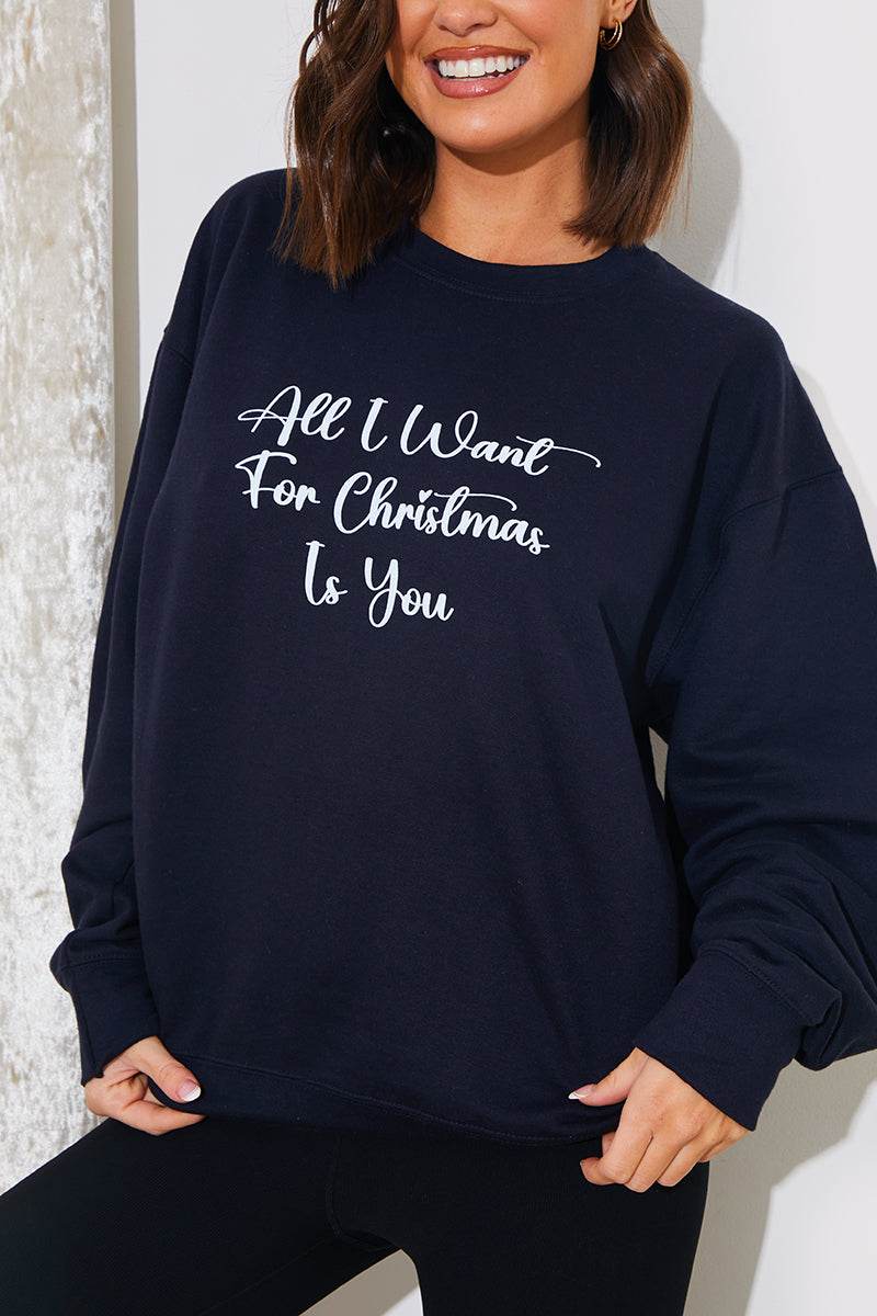 'All I Want For Christmas Is You' Charity Christmas Sweater - Image 4