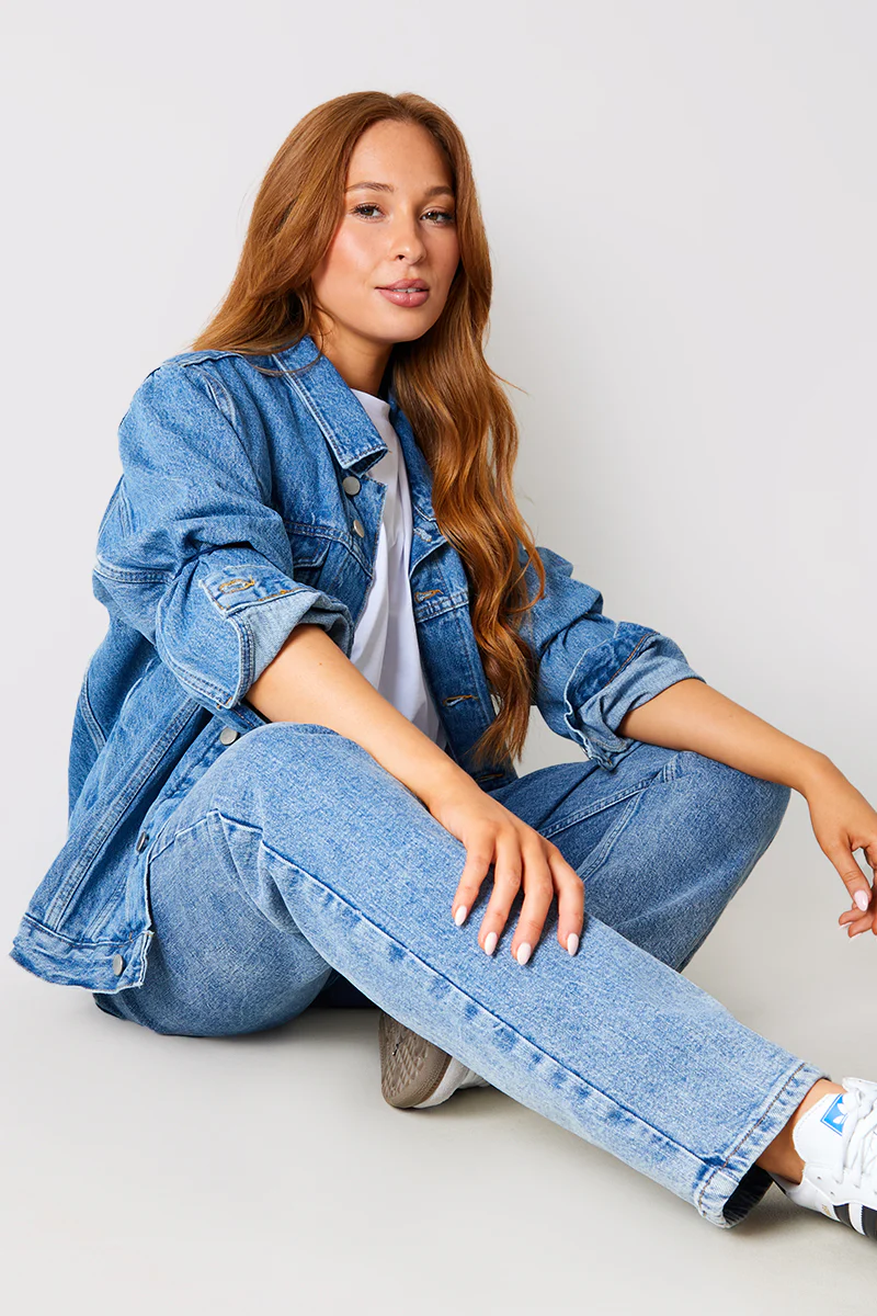Blue Denim Jacket - Image 2