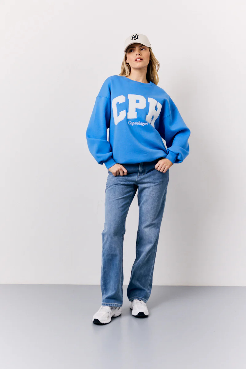 Blue Borg Graphic Sweater - Image 2