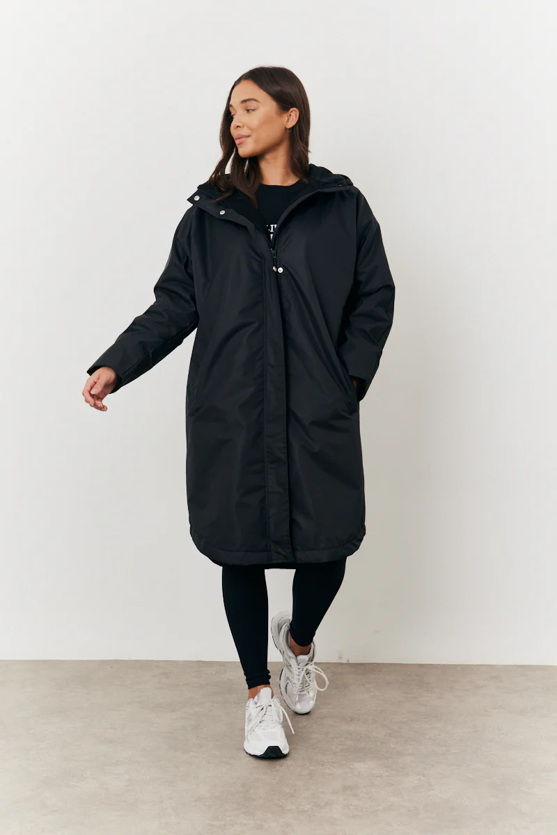 Showerproof Borg Lined Coat - Image 2