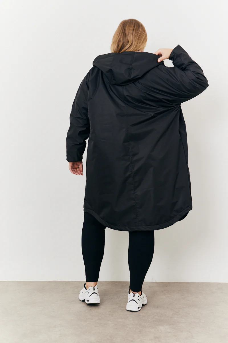 Showerproof Borg Lined Coat - Image 8