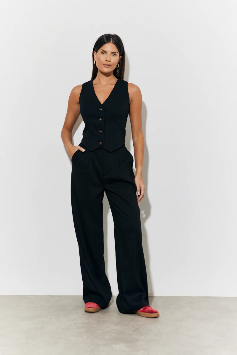 Tailored High Waist Trousers