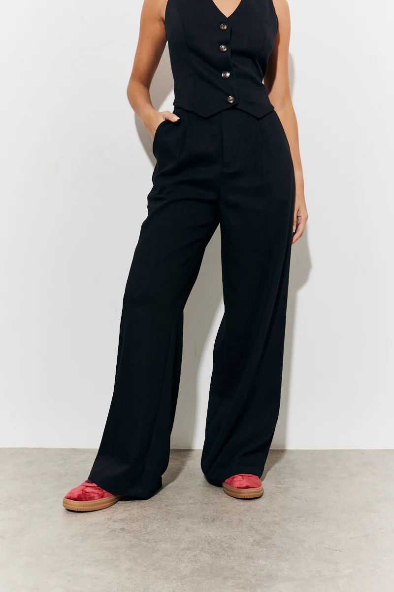 Tailored High Waist Trousers - Image 2