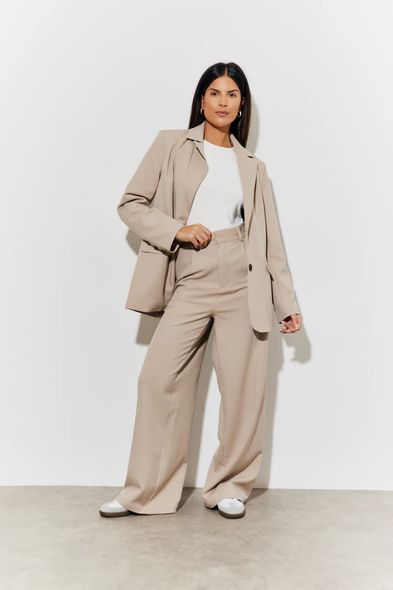 Tailored High Waist Trousers