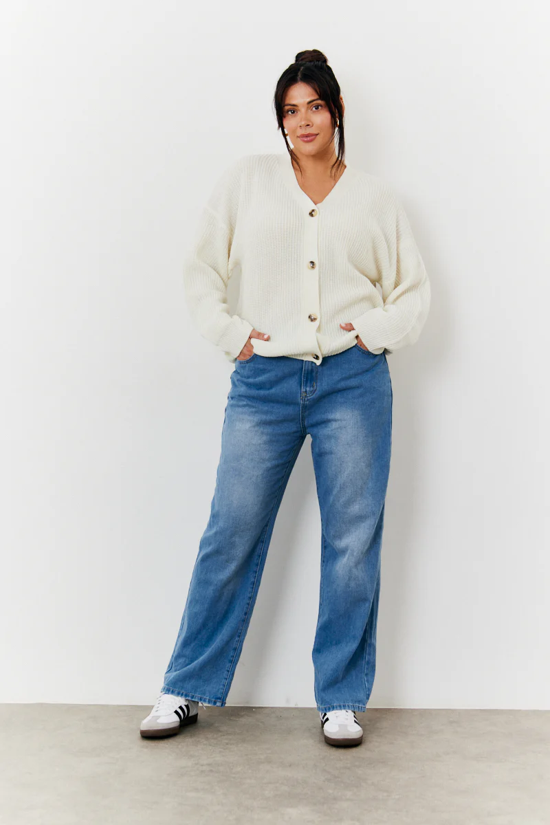 Button Front Knit Cardigan - Image 7