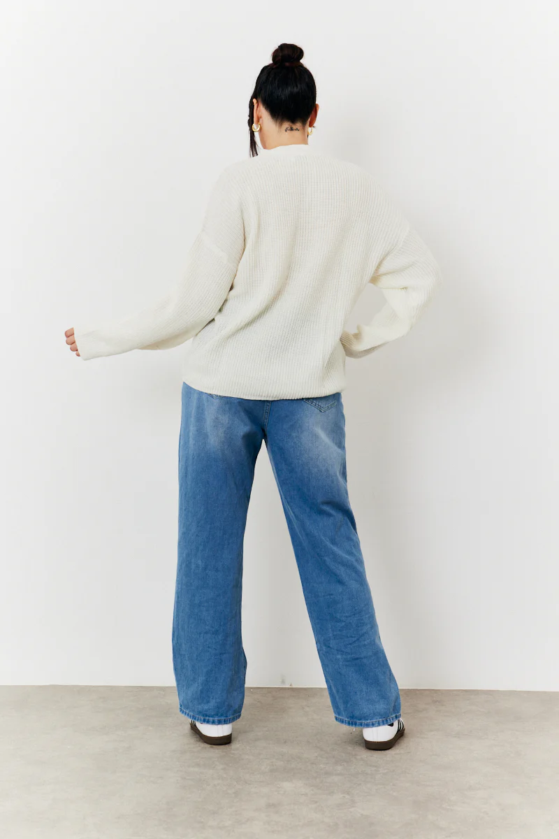 Button Front Knit Cardigan - Image 9