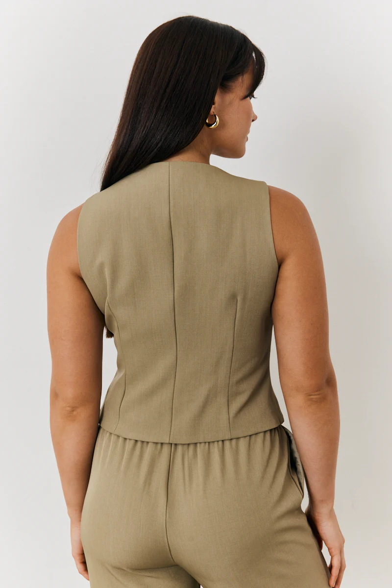 Button Through Waistcoat - Image 3