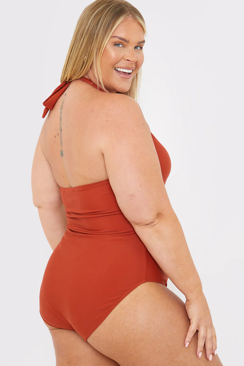 Control Twist Front Swimsuit - Image 8
