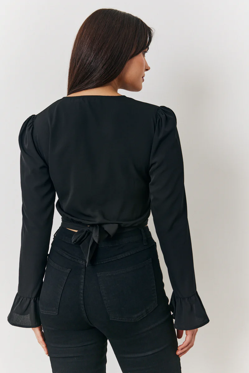 Wrap Blouse - Image 3