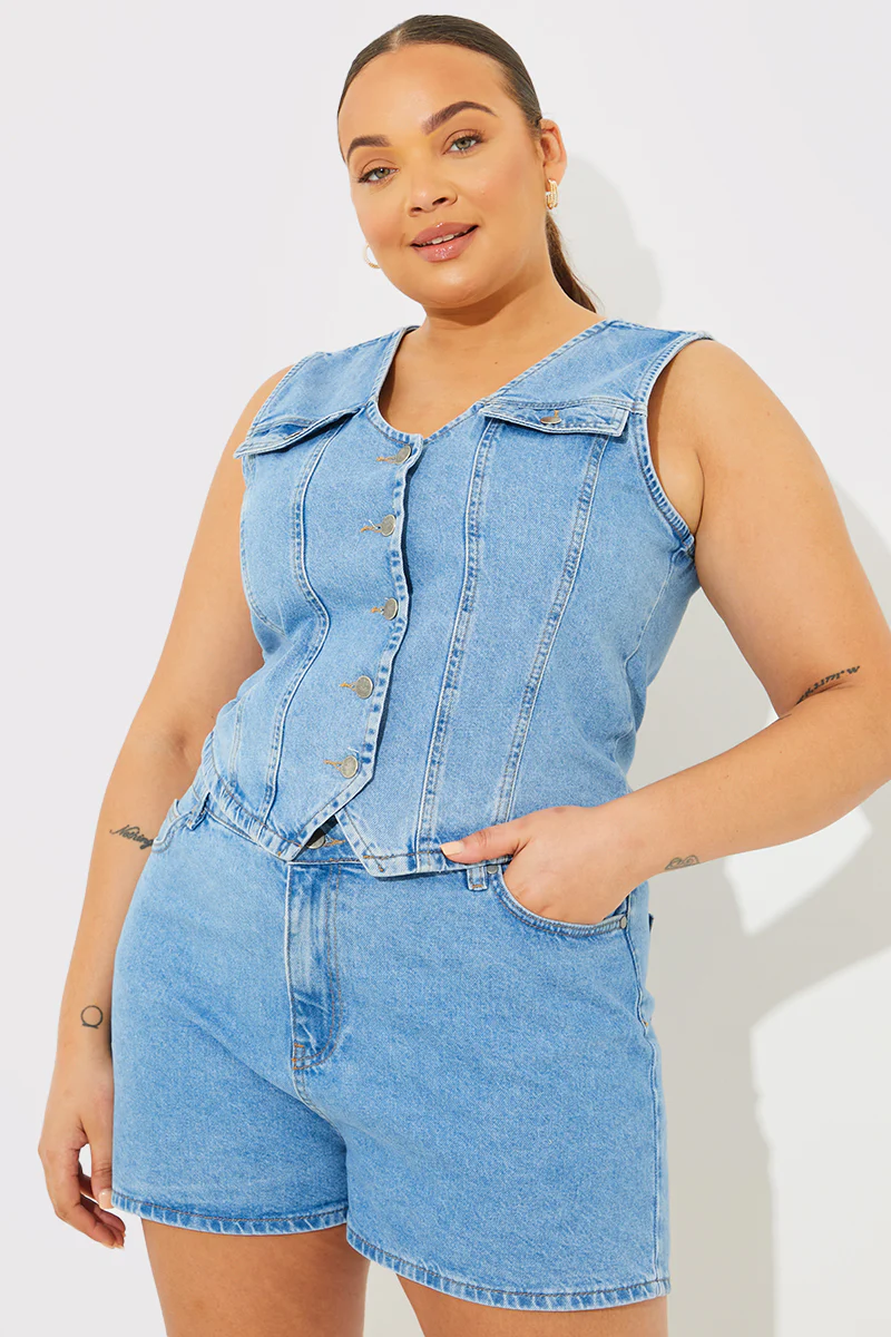 Denim Shorts - Image 5