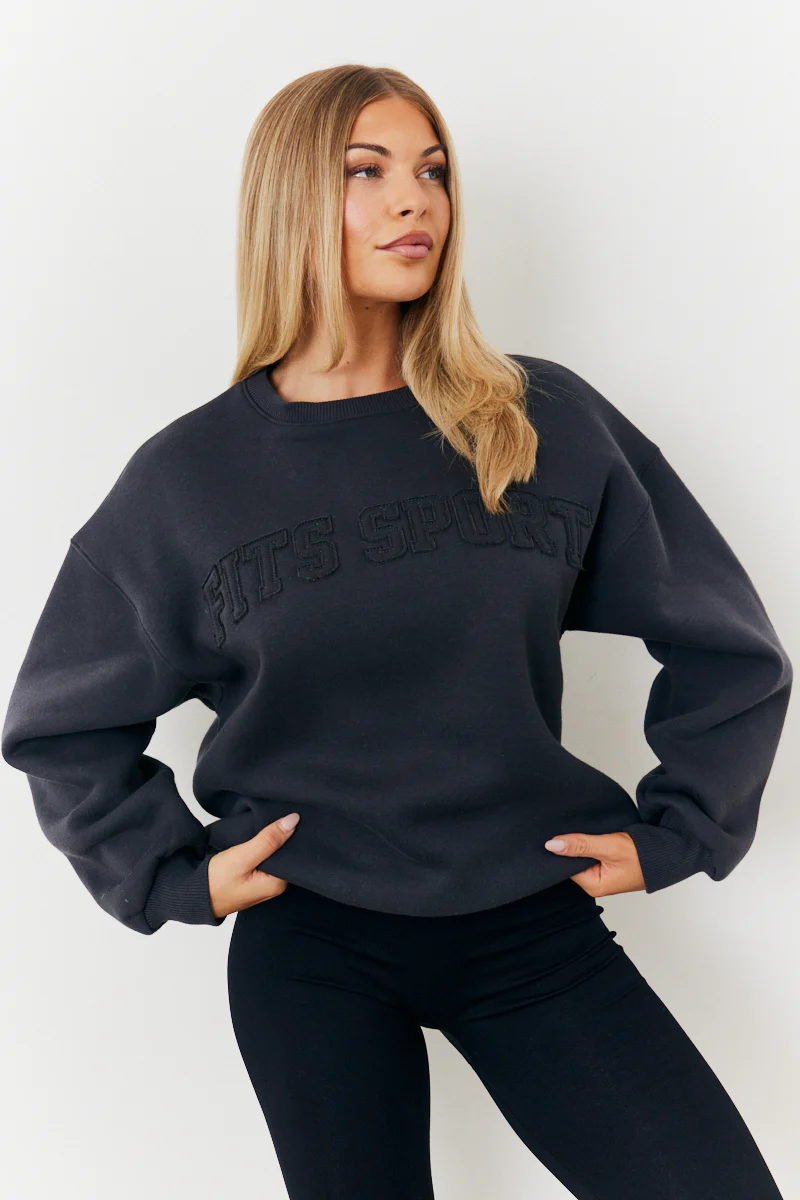 Distressed Fits Oversized Sweater - Image 2