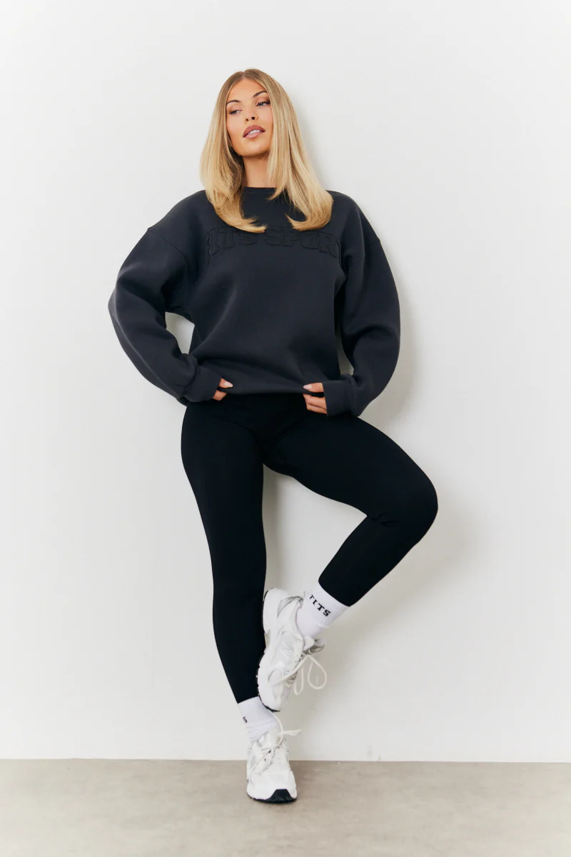 Distressed Fits Oversized Sweater - Image 3