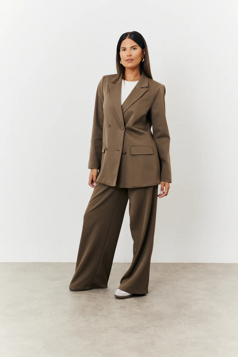 Double Breasted Tailored Co-Ord Blazer - Image 3