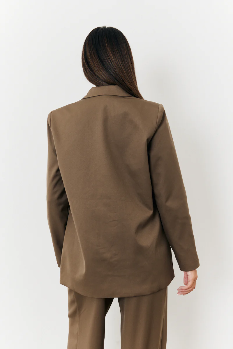 Double Breasted Tailored Co-Ord Blazer - Image 4
