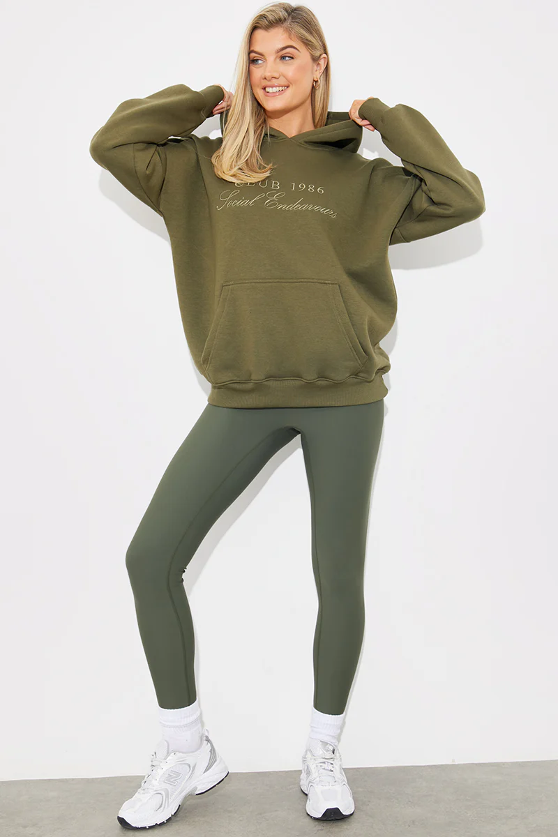 Embroidered Club 1986 Jersey Hoodie - Image 3