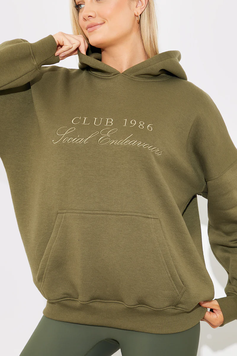 Embroidered Club 1986 Jersey Hoodie - Image 4