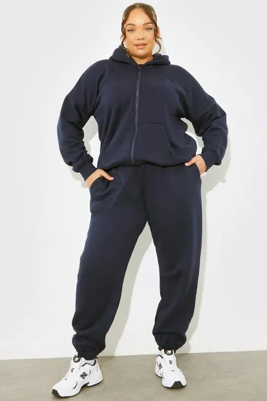 Embroidered Zip Up Jersey Jacket - Image 7