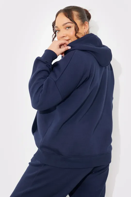 Embroidered Zip Up Jersey Jacket - Image 9