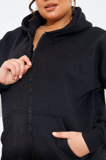 FITS EMBROIDED ZIP UP JERSEY JACKET - Image 15