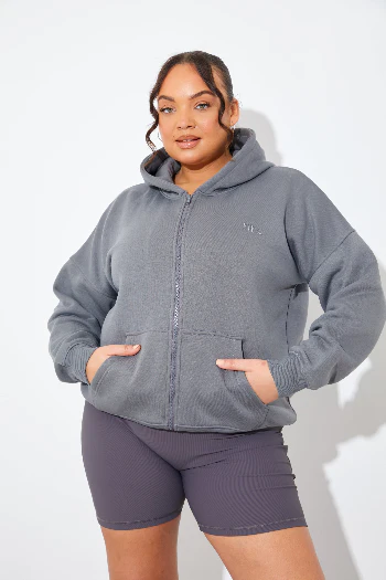 FITS EMBROIDED ZIP UP JERSEY JACKET - Image 6