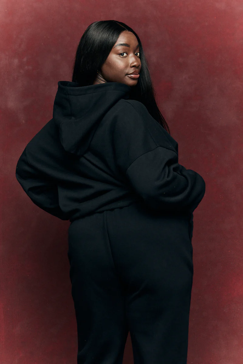 Fits Embroidered Co-Ord Hoodie - Image 8