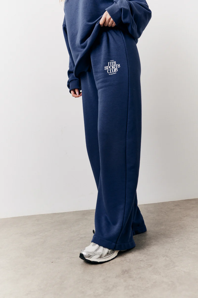 Navy Fits Graphic Straight Leg Co-Ord Jogger - Image 2