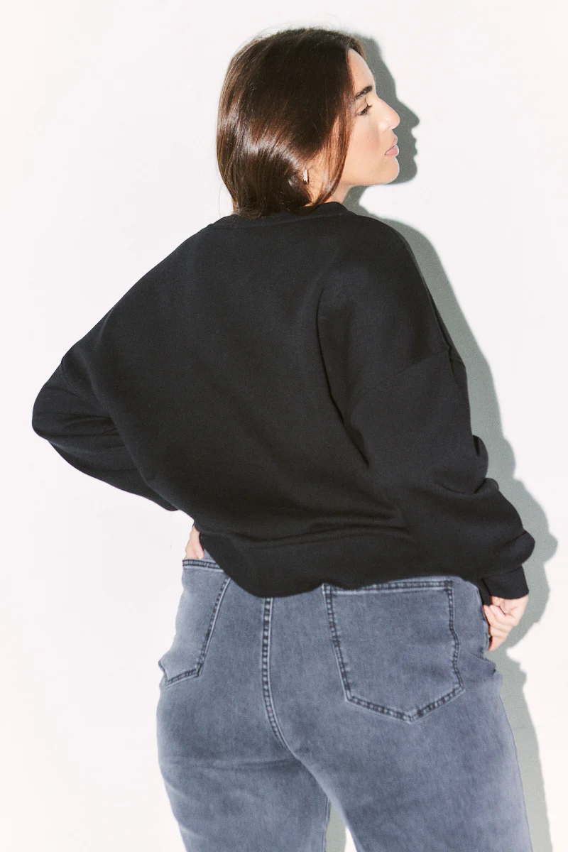 Printed Fits Crew Neck Sweatshirt - Image 6