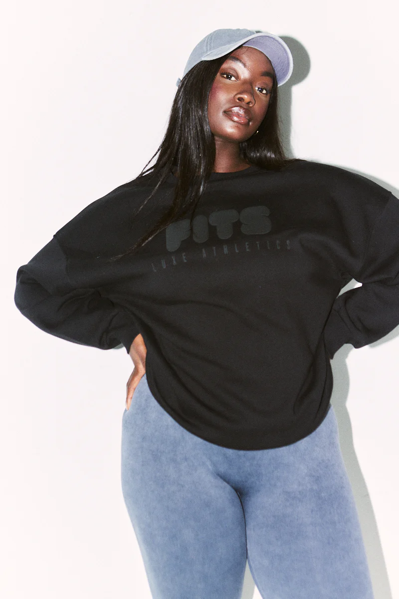 Printed Fits Crew Neck Sweatshirt - Image 9