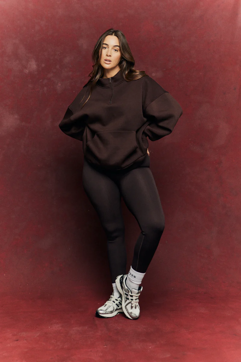 Fits Quarter Zip Printed Sweatshirt - Image 2