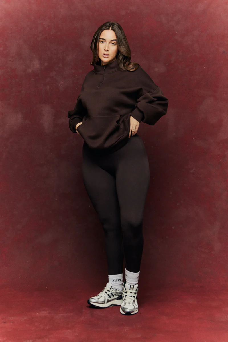 Fits Quarter Zip Printed Sweatshirt - Image 3