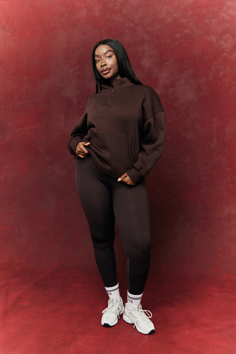 Fits Quarter Zip Printed Sweatshirt - Image 4