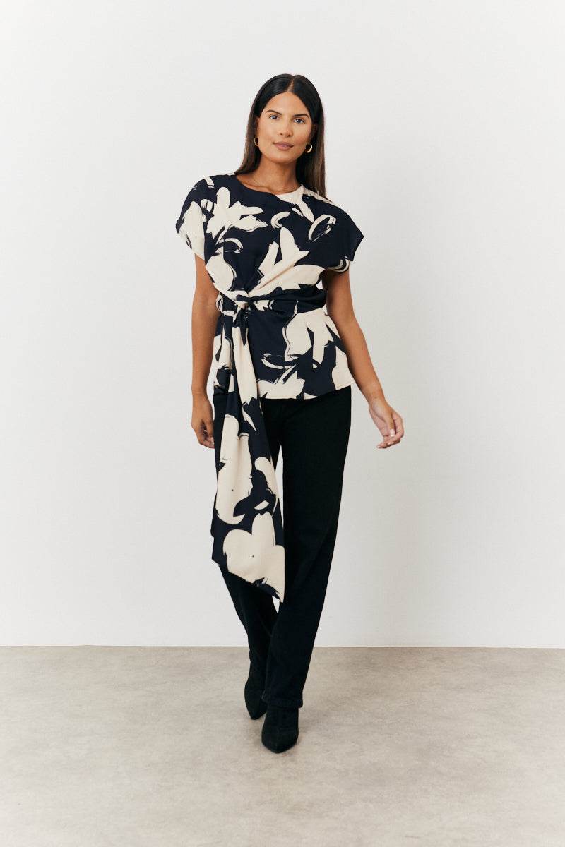 Abstract Drape Top - Image 2