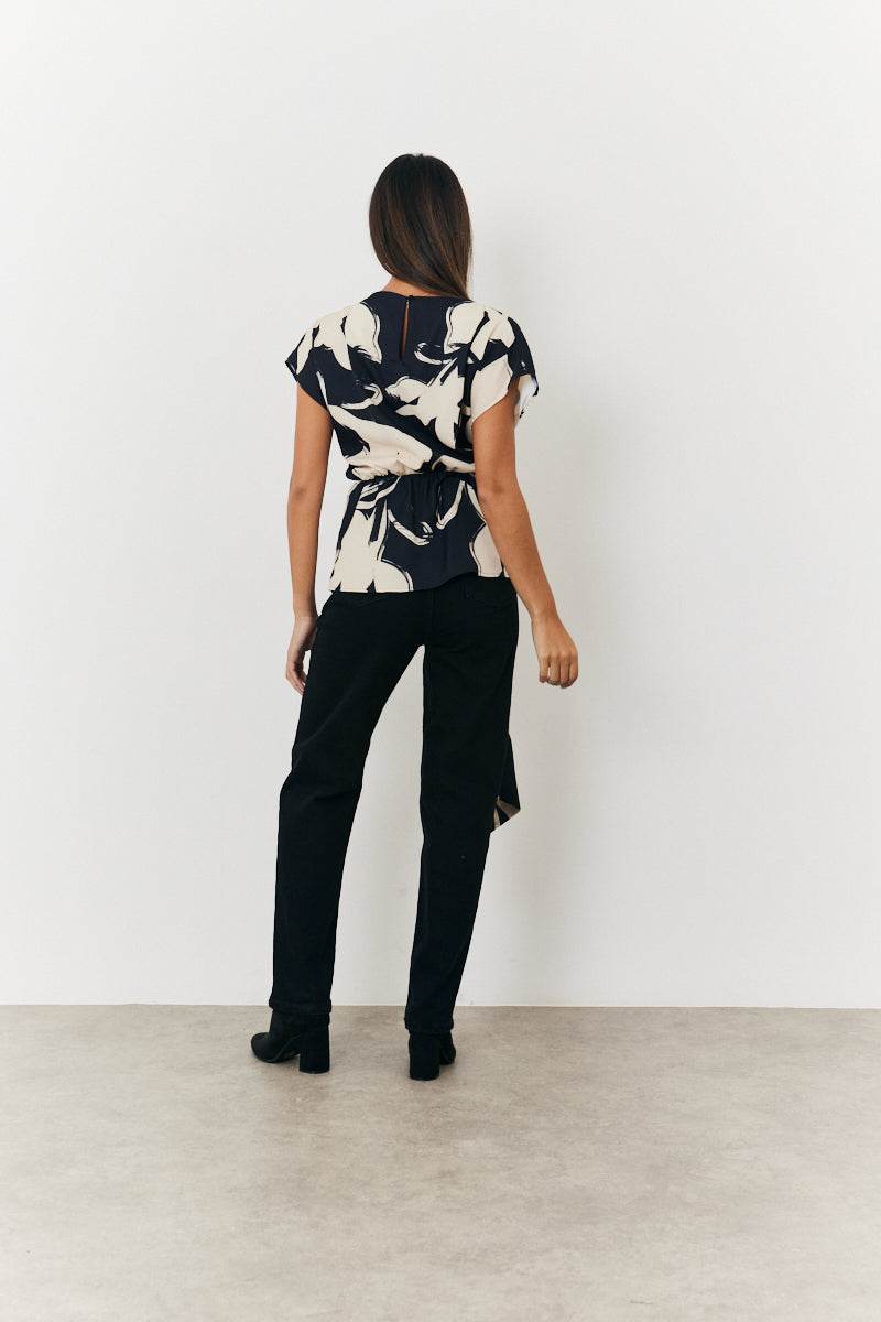 Abstract Drape Top - Image 5