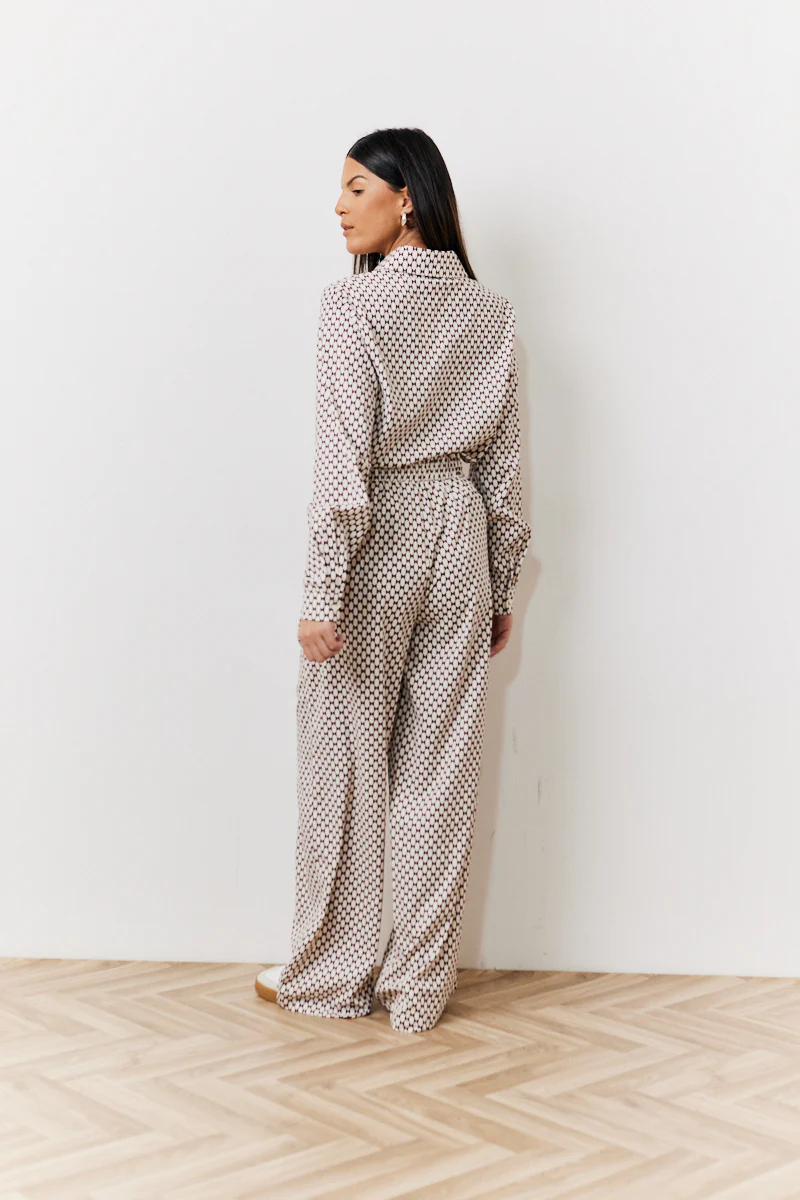 Geo Printed Relaxed Shirt - Image 4