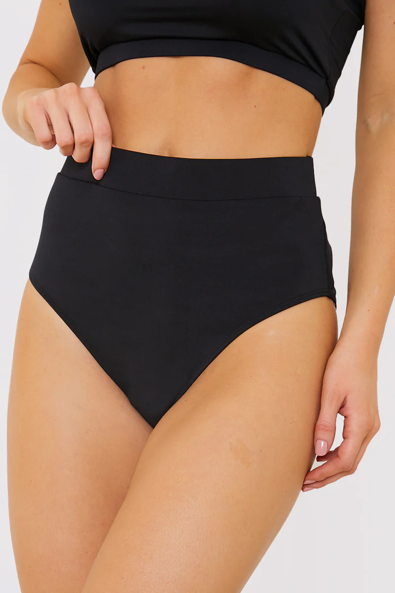 High Waist Bikini Bottom - Image 3