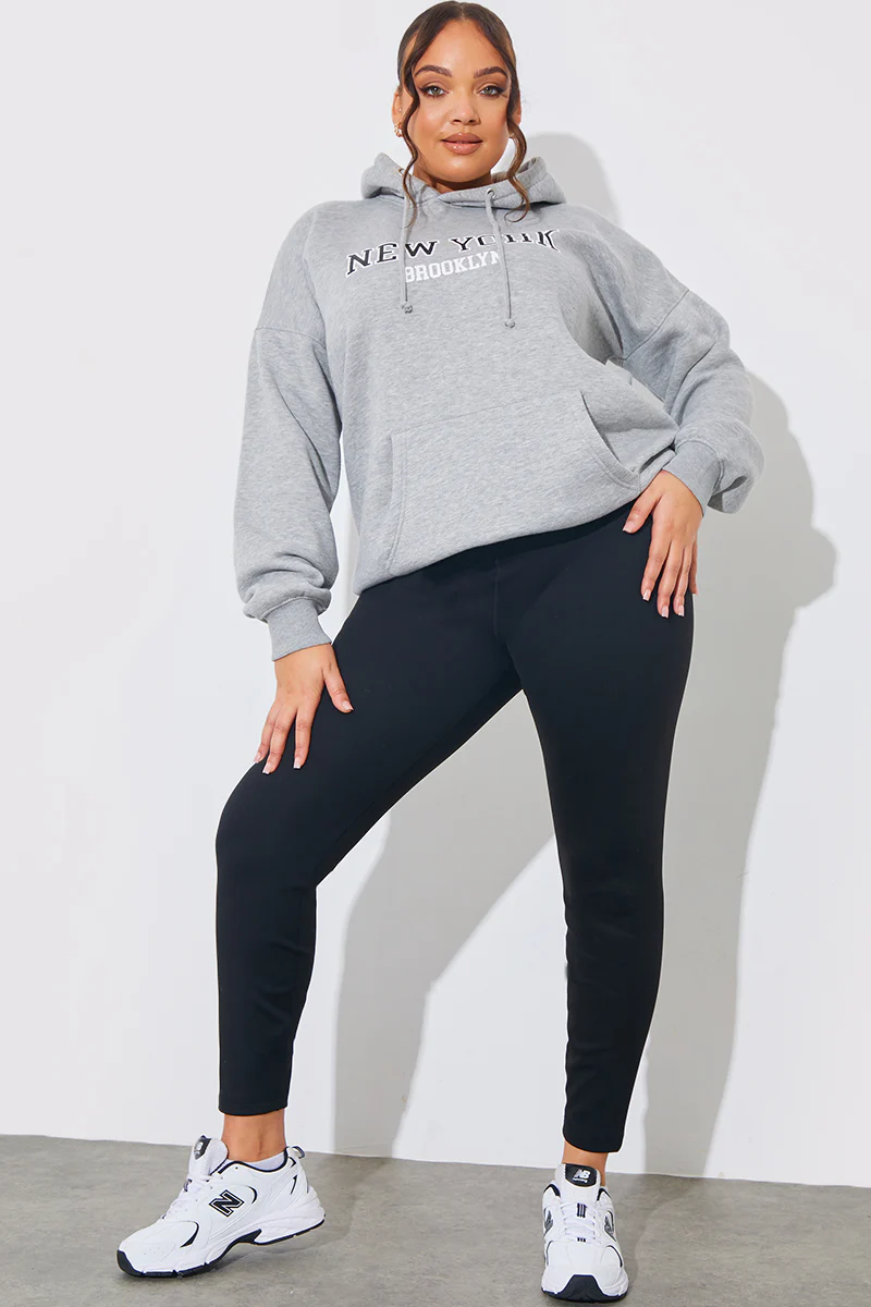 High Waisted Fleece Lined Legging - Image 4