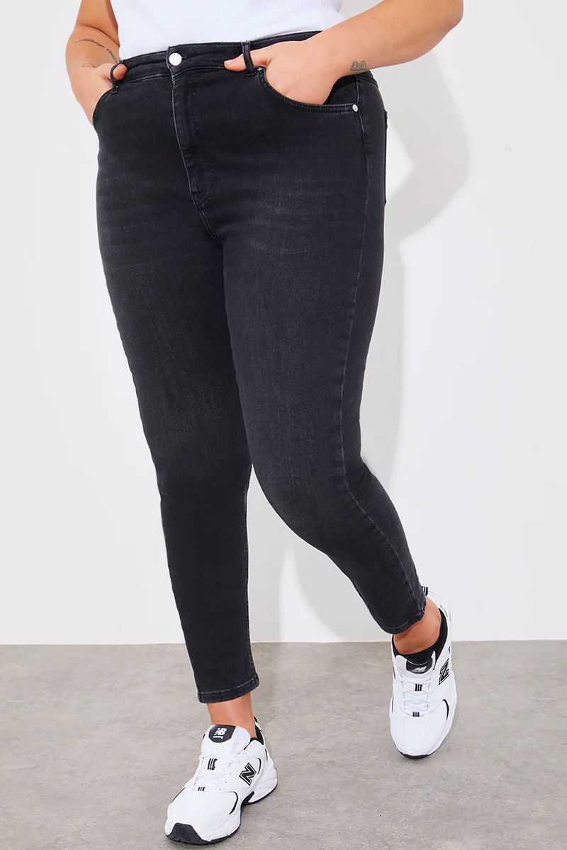 High Waisted Skinny Jeans - Image 11