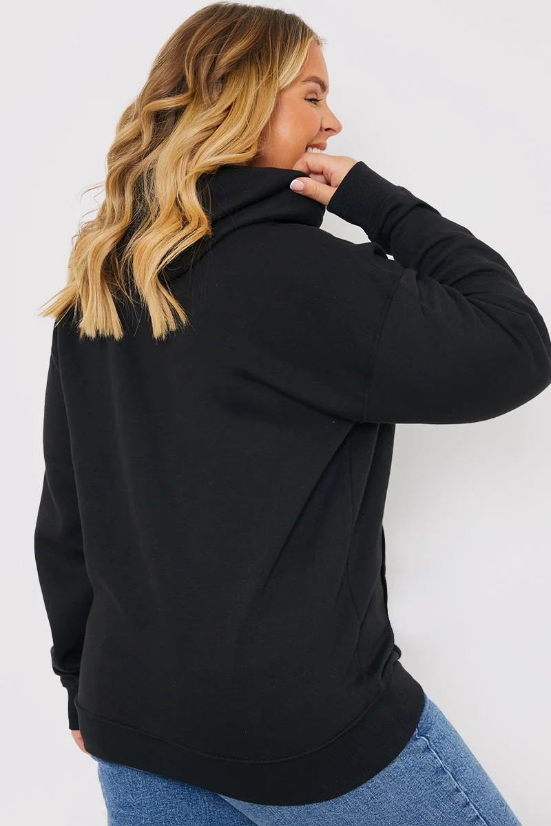 I am a Woman. What's your superpower?' Slogan Hoodie - Image 4