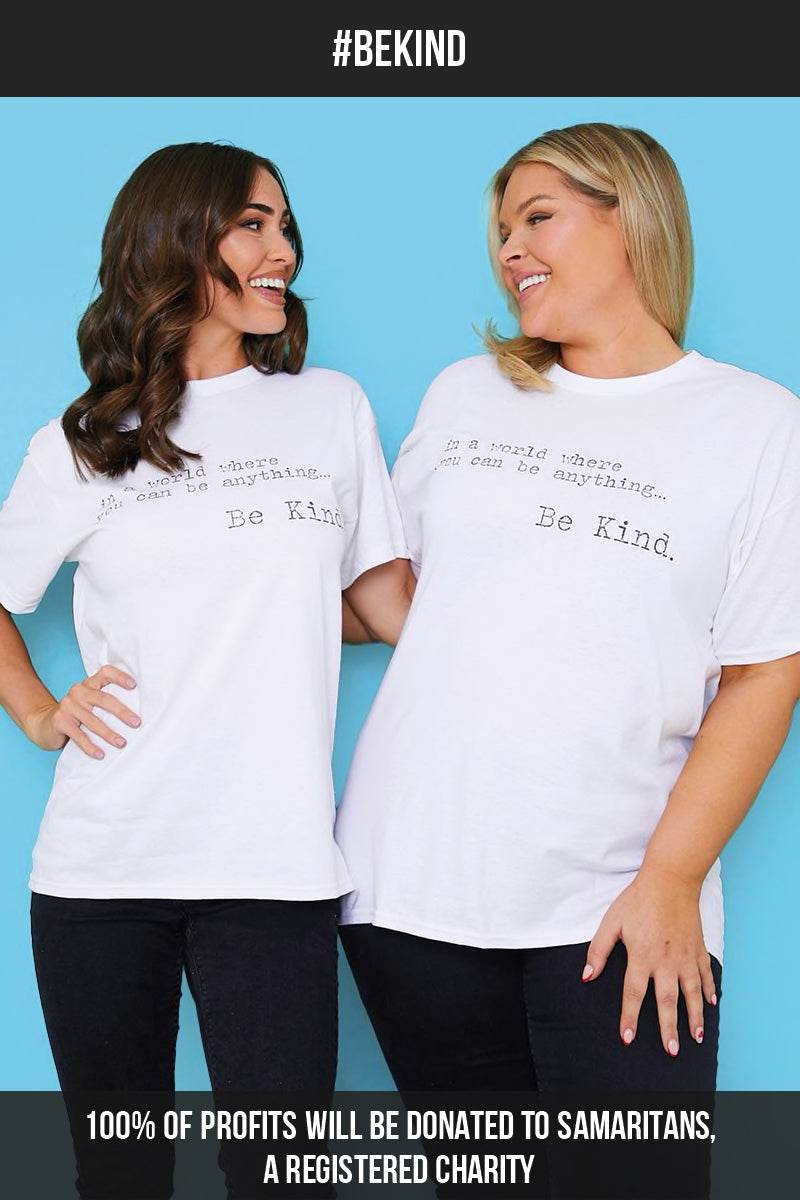 'IN A WORLD WHERE YOU CAN BE ANYTHING BE KIND' T-SHIRT - Image 16