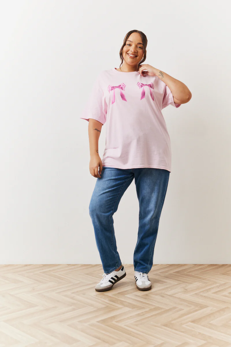 Bow Motif T-Shirt - Image 2