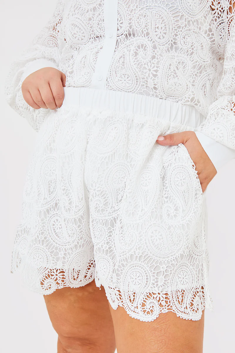 Lace Co-Ord Shorts - Image 10