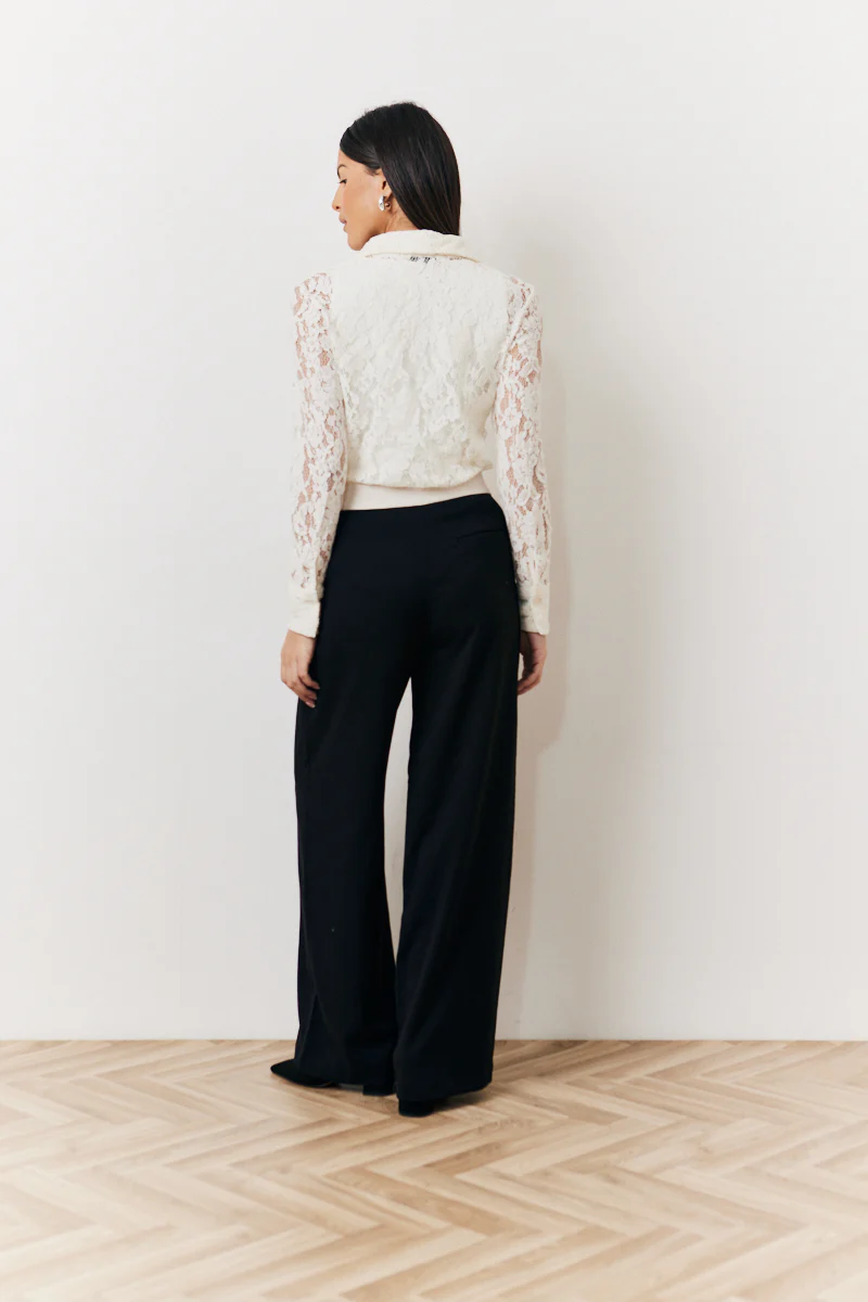 Cream Lace Shirt - Image 4