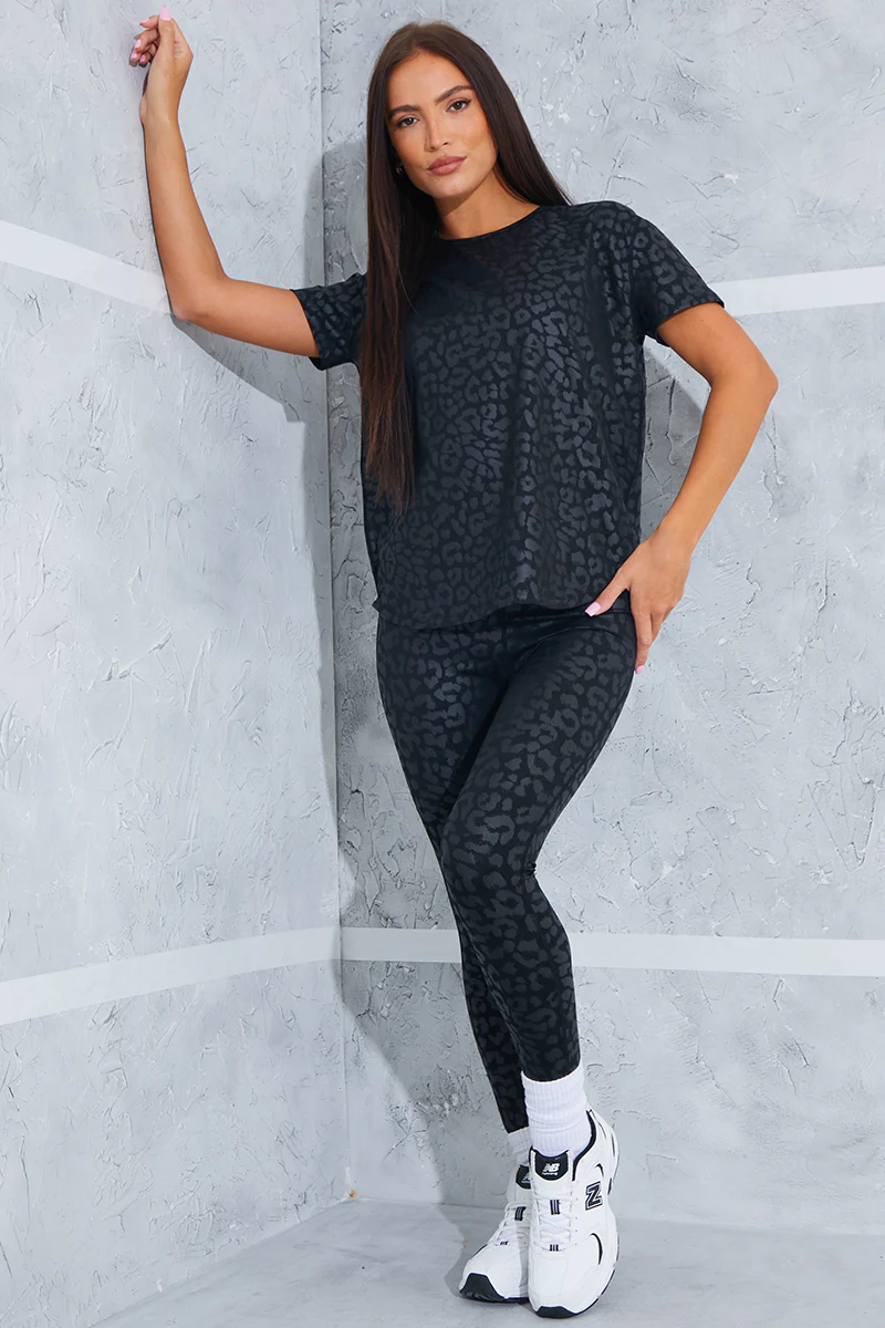 Leopard Active T-Shirt - Image 3