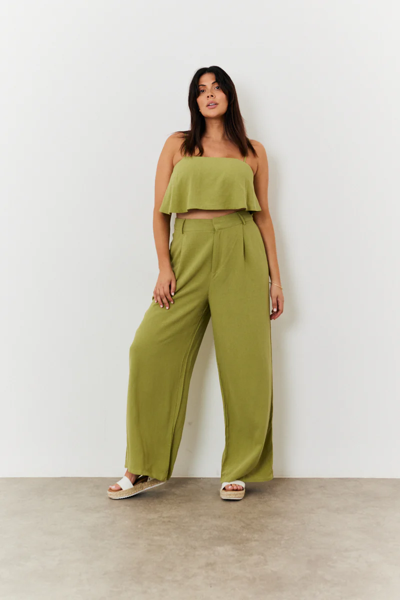 Linen Crop Top - Image 6